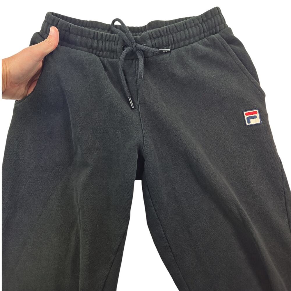 Fila | Black Jogger Sweatpants | Size Small (8-10 yrs) - Picture 3 of 7